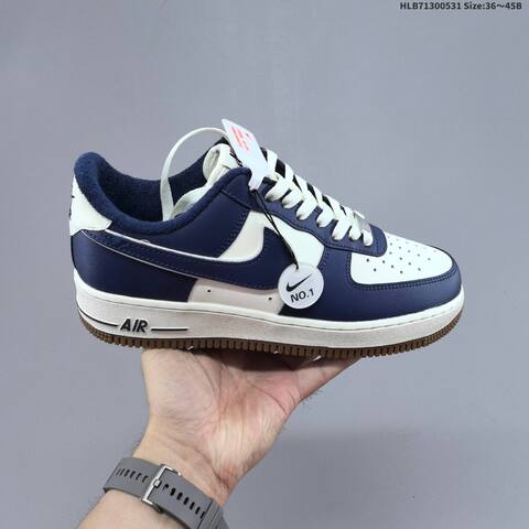 Nike Air Force 1 07 White Black Green Orange Purple Beige Brown EU 36-45 Sneaker - Unisex (BS-60047)