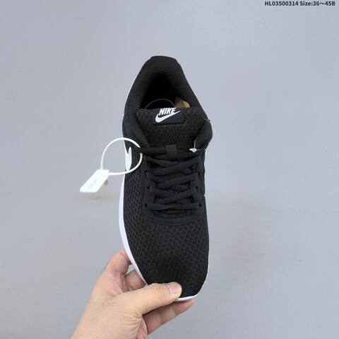 Nike Tanjun Black White EU 36-45 Running Shoe - Unisex (BS-61312)