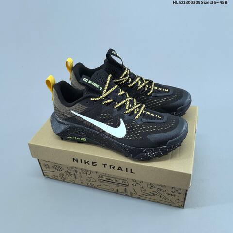 Nike ReactX Wildhorse 10 FV2338-015 Black White Grey EU 36-45 Trail Shoe - Unisex (BS-61412)