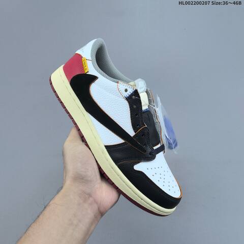 Union LA x Travis Scott x Air Jordan 1 Low UN x AIR JORDAN AJ1 Lifestyle (BS-66671)