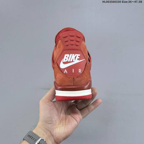 Nigel Sylvester x Air Jordan 4 OG Brick By Brick BIKE AIR JORDAN 4 Aj4 Lifestyle (BS-66406)