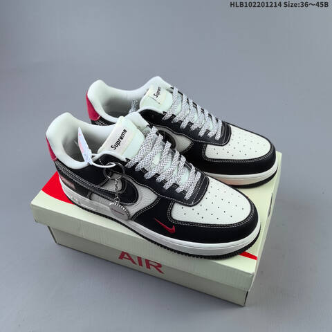 Nike Air Force1 07 Low Supreme Lifestyle (BS-62705)