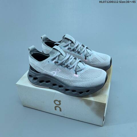 On Cloudsurfer Max White Green Pink Black EU 36-45 Running Shoe Running Sneakers - Unisex (BS-69712)