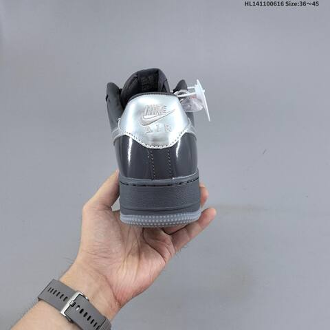 Nike Air Force 1 07 Dark Grey Silver Light Grey EU 36-45 Sneaker - Unisex (BS-59912)