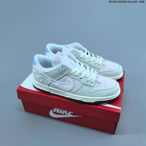 Nike SB Dunk Low Retro ZoomAir White Black Gold EU 36-45 Skate Shoe - Unisex (BS-61437)
