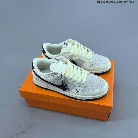 Nike Dunk SB Low Black White Grey EU 36-45 Skate Shoe - Unisex (BS-60357)