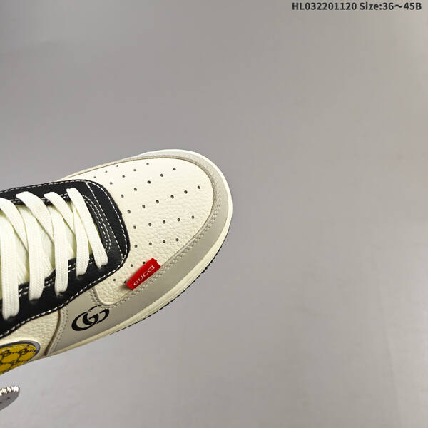 Nike Air Force 1 07 Low off white black yellow EU 36-45 sneaker
