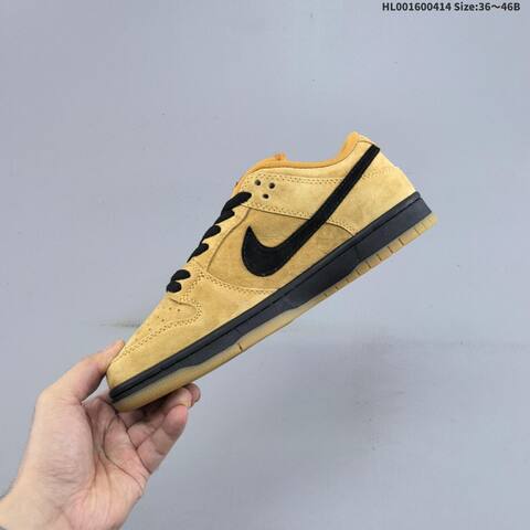 Nike SB Dunk Low Wheat Black Gum EU 36-46 Skate Shoe - Unisex (BS-60756)