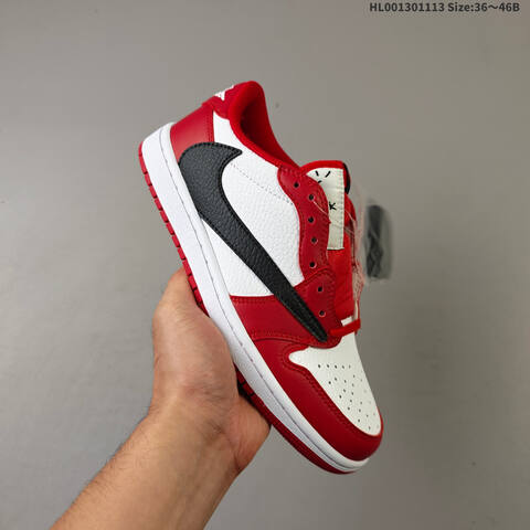 Travis Scott x Air Jordan 1 Low AIR JORDAN 1 Aj1 Lifestyle (BS-67827)