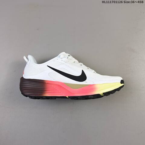 Nike ReactX Pegasus Trail 6 Black Grey White EU 36-45 Trail Shoe - Unisex (BS-63041)