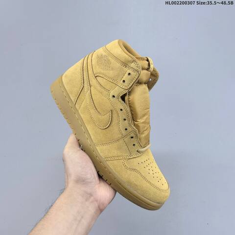 Air Jordan 1 Retro High Wheat AIR JORDAN 1 Aj1 Lifestyle (BS-66605)