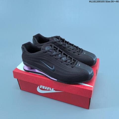 Nike Shox Z 2000 Pink Black Black Purple EU 36-46 Running Shoe - Unisex (BS-62234)