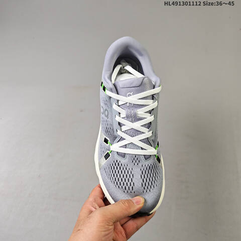 On Cloudsurfer 2 Grey White Neon Green EU 36-45 Running Shoe Running Sneakers - Unisex (BS-69823)