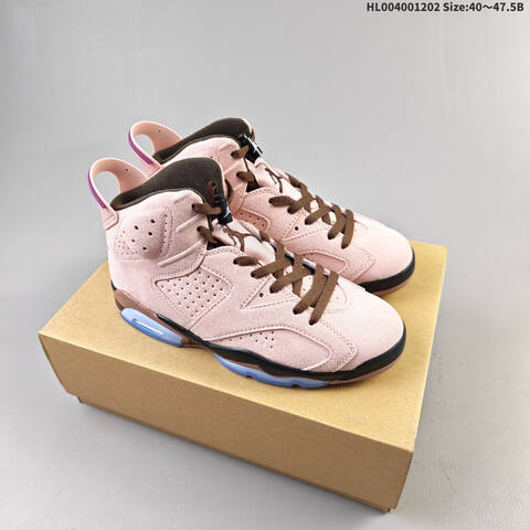 A Ma Maniere x Air Jordan 6 Retro Built For This AIR JORDAN 6 Aj6 Lifestyle (BS-67571)