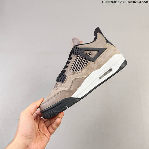 Air Jordan 4 Retro Taupe Haze TS AIR JORDAN 4 Aj4 Lifestyle (BS-67708)