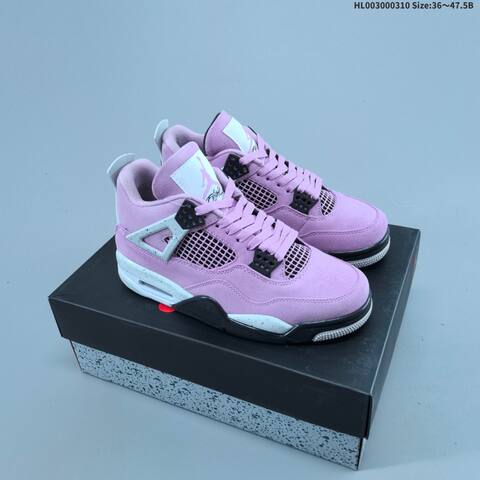 Air Jordan 4 Retro Orchid AIR JORDAN 4 Aj4 Lifestyle (BS-66571)