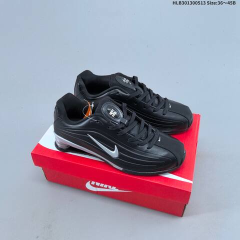 Nike Shox Z HQ7540-001 Metallic Silver Black EU 36-45 Running Shoe - Unisex (BS-60361)