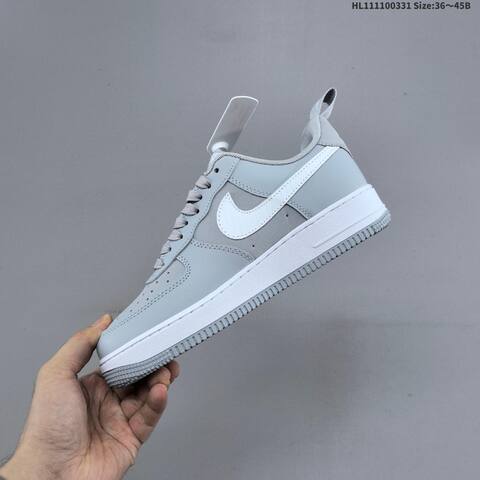 Nike Air Force 1 07 Black White Grey EU 36 45 Sneaker EU 36-45 - Unisex (BS-61008)