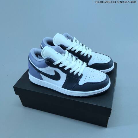 Air Jordan 1 Low Purple AIR JORDAN 1 Aj1 Lifestyle (BS-66545)