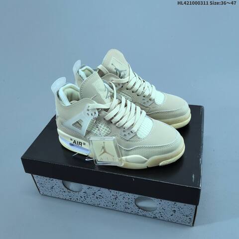 Air Jordan 4 Retro Pizza AIR JORDAN 4 Aj4 4 1989 Lifestyle (BS-66561)