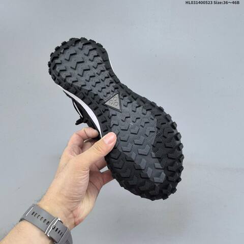 Nike ACG Mountain Fly Low GTX Black White Grey EU 36-46 Trail Shoe - Unisex (BS-60204)