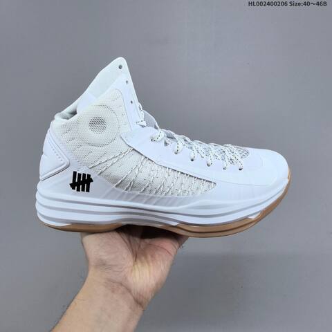 Nike Undefeated x Hyperdunk 2012 White Gum Black EU 40-46 Basketball Shoe - Men's (BS-61512)