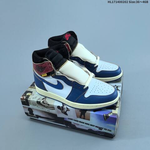 Union Los Angeles x Air Jordan 1 Retro High OG NRG Storm Blue Lifestyle (BS-66712)