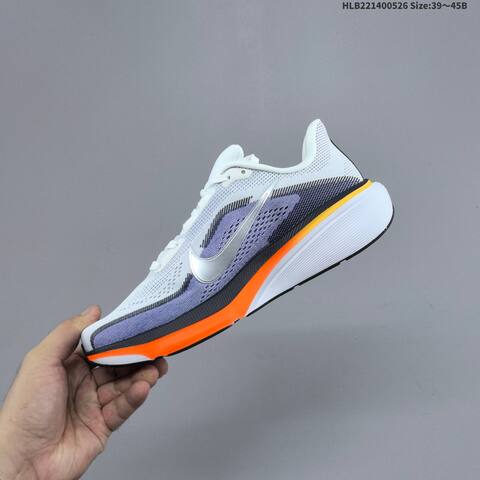 Nike Air Zoom Pegasus 42 White Black Neon Green Purple Orange EU 39-45 Running Shoe - Unisex (BS-60116)