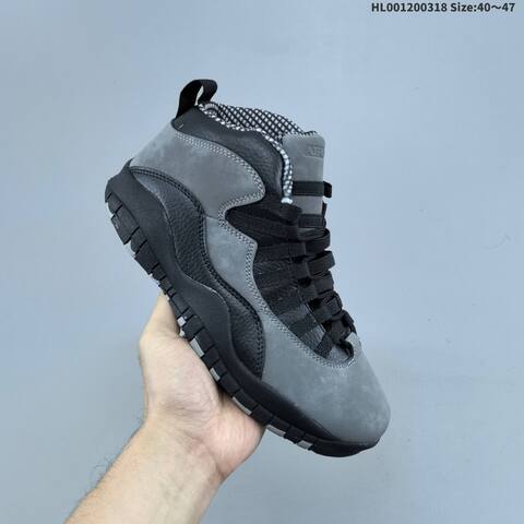 Air Jordan 10 Retro Shadow Replica AIR JORDAN 10 Aj10 Lifestyle (BS-66505)