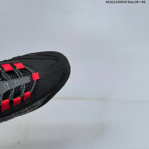 Nike Air Max 95 TT HM4803 001 Black Grey Red White EU 39-48 Running Shoe - Unisex (BS-60424)