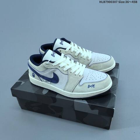 Nike Air Jordan 1 Low Lifestyle (BS-66608)