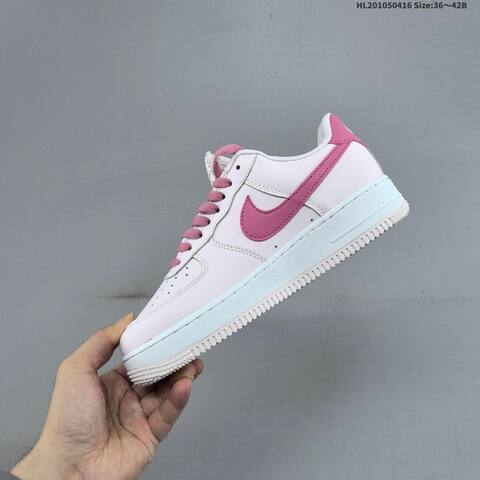 Nike Air Force 1 07 Light Pink Dark Pink White EU 36-42 Sneaker - Unisex (BS-60703)