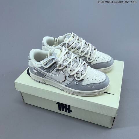 Nike Dunk SB Low Off White Navy Blue Light Grey EU 36-45 Skate Shoe - Unisex (BS-61331)