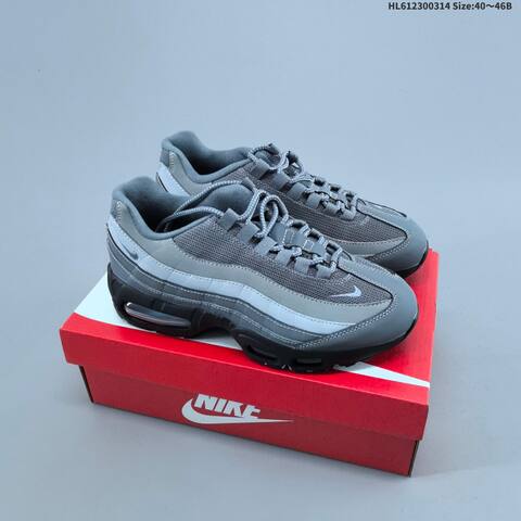 Nike Air Max 95 Cool Grey Light Blue Black EU 40-46 Running Shoe - Men's (BS-61316)