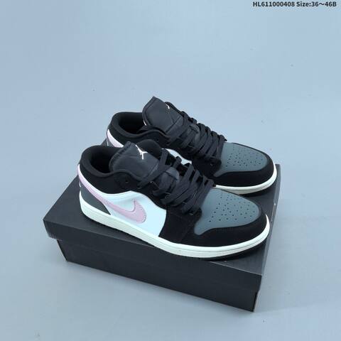 Air Jordan 1 Low AIR JORDAN 1 Aj1 1 Swoo Lifestyle (BS-66293)