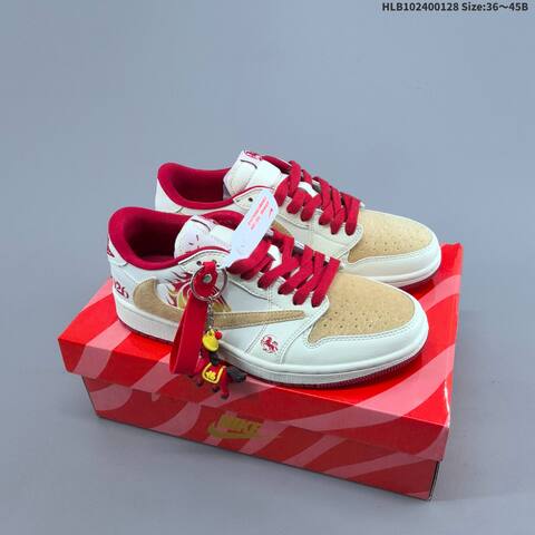 Nike Air Jordan 1 x Travis Scott AIR JORDAN DIY Lifestyle (BS-66792)