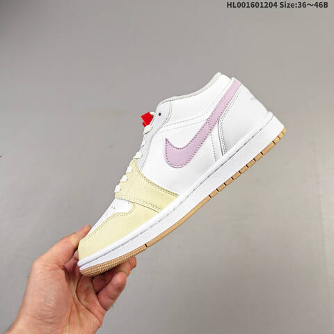 Air Jordan 1 Low Mushroom AIR JORDAN 1 Aj1 Lifestyle (BS-67538)