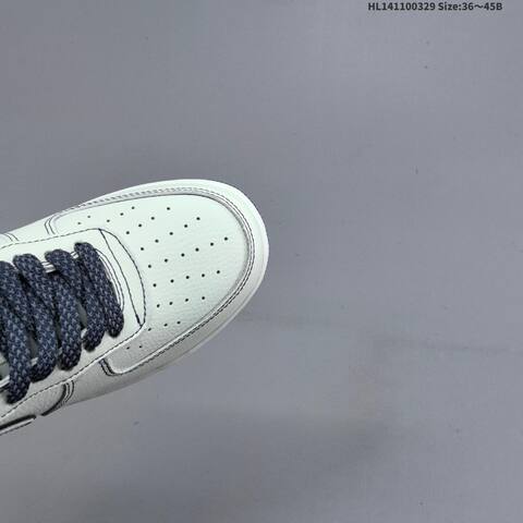 Nike Air Force 1 07 Sail White Navy Blue Black EU 36-45 Sneaker - Unisex (BS-61046)
