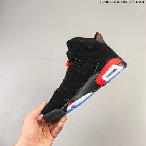 Air Jordan 6 Retro OG Black Infrared 3M AIR JORDAN 6 Aj6 Lifestyle (BS-67653)
