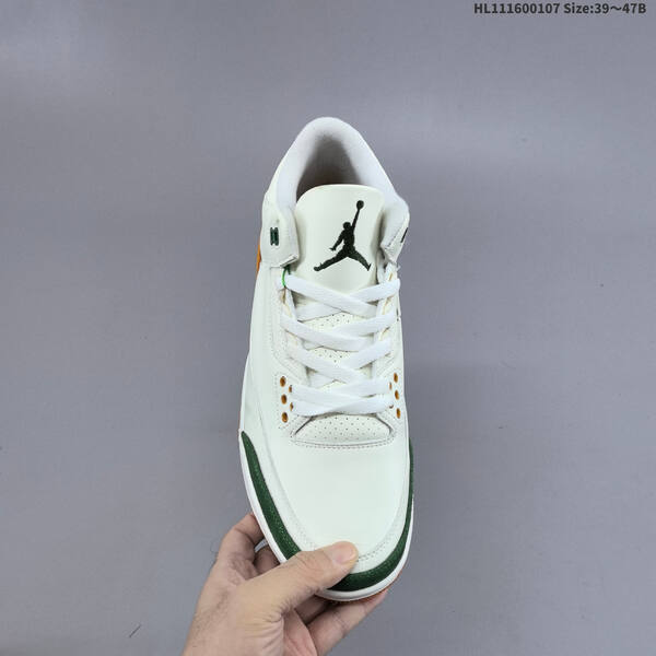 Jordan Air Jordan 3 Retro White/Green/Gum EU 39-47 basketball