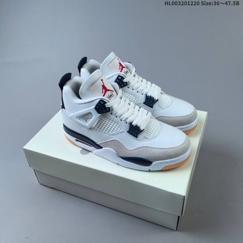 Nike SB x Air Jordan 4 Retro AIR JORDAN 4 Aj4 Lifestyle (BS-67350)