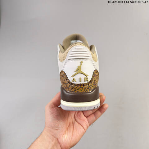 Jordan Air Jordan 3 Retro Silver Anniversary AIR JORDAN 3 1987 1988 35 MV Lifestyle - Women's (BS-67818)