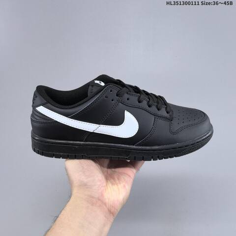 Nike SB Dunk Low Black White EU 36-45 Skate Shoe - Unisex (BS-62060)