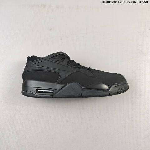 Air Jordan 4 RM Black Cat AIR JORDAN 4 Aj4 Lifestyle (BS-67640)