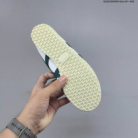 Onitsuka Tiger Mexico 66 Slip On White Dark Green Cream EU 36-45 Sneaker Casual Sneakers - Unisex (BS-68764)