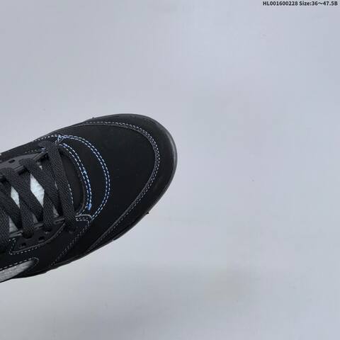 Air Jordan 5 Retro Black University Blue Replica AIR JORDAN 5 Aj5 Lifestyle (BS-66664)