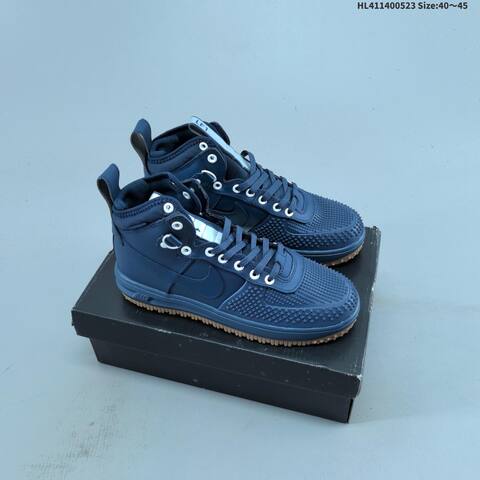 Nike Air Force 1 Duckboot Black Navy Gum EU 40-45 Boot - Men's (BS-60201)