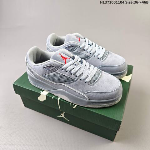 Air Jordan 4 Retro Flight Court AIR JORDAN 4 Aj4 Lifestyle (BS-67849)