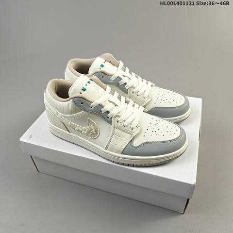 Air Jordan 1 Low Soft Pearl WMNS AIR JORDAN 1 Aj1 Lifestyle (BS-67745)