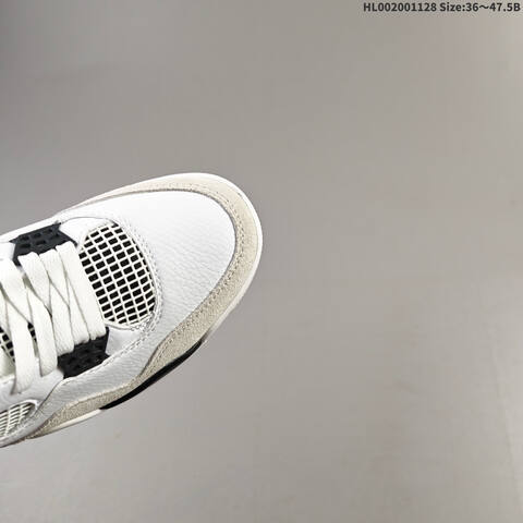 Air Jordan 4 Retro Military Black AIR JORDAN 4 Aj4 Lifestyle (BS-67639)